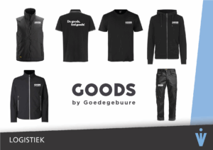 Logistiek zwart met logo