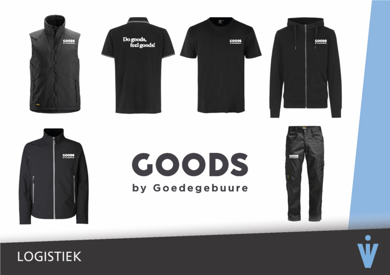Logistiek zwart met logo
