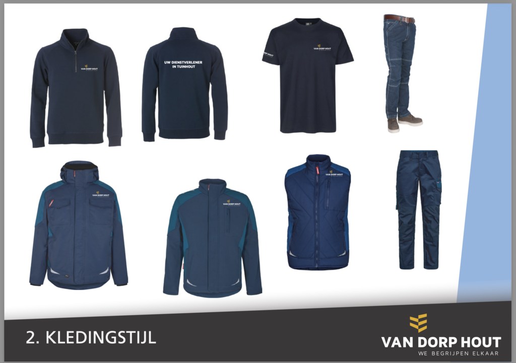 kledinglijn Van Dorp Hout